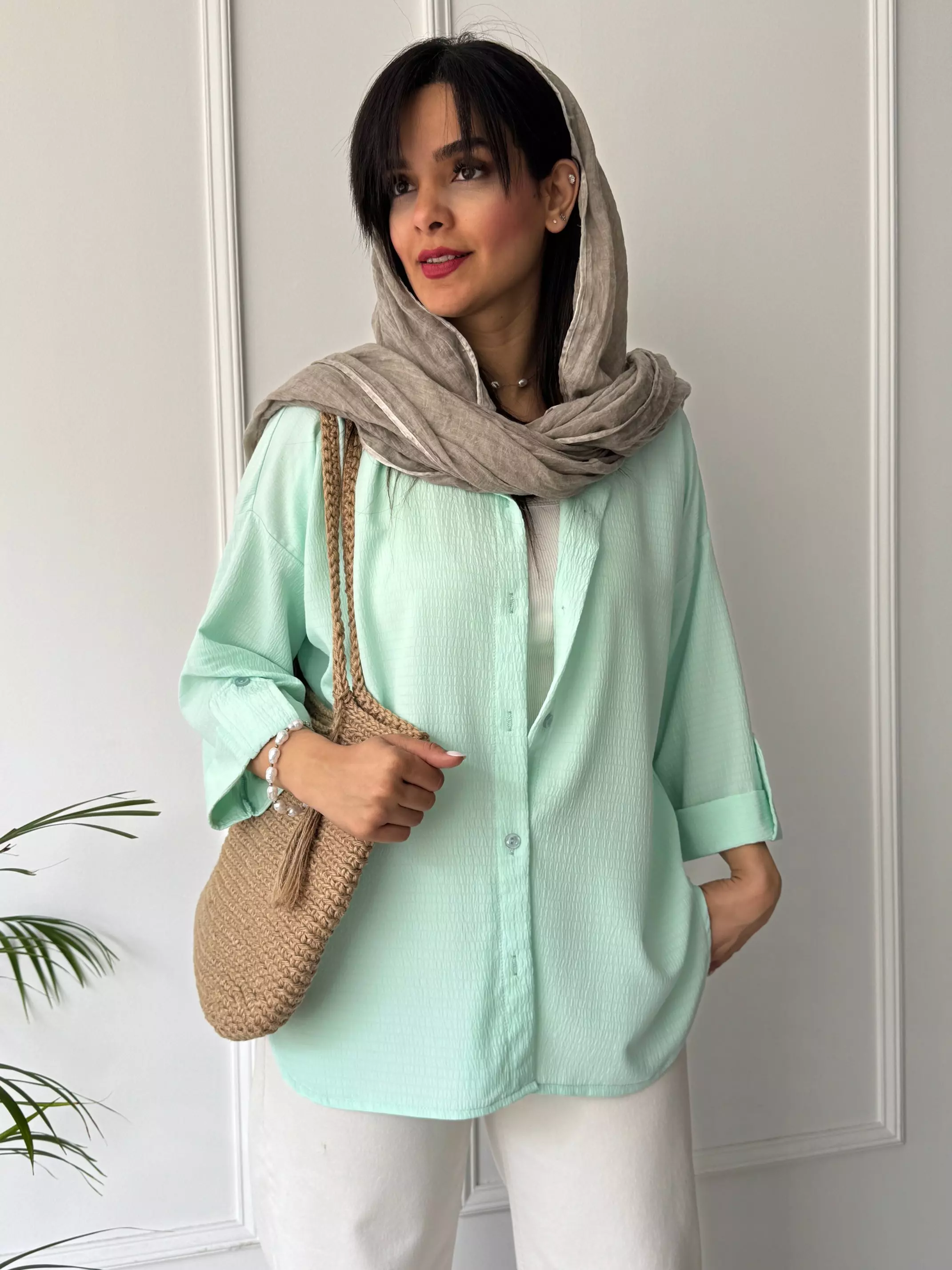 مانتو شومیزی نیکا Nika